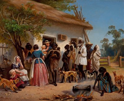 A Scene in South Australia by Alexander Schramm